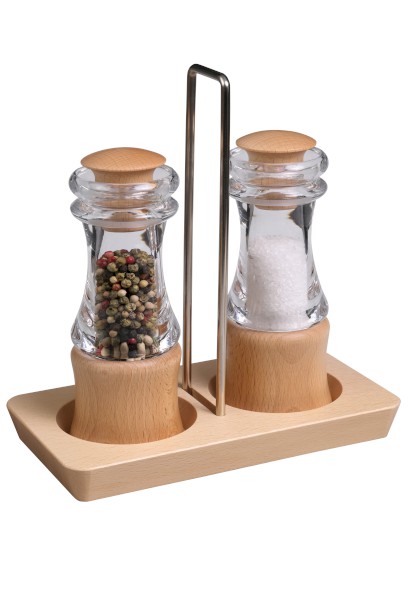 Dárková sada mlýnků na koření KLASIK buk přírodní